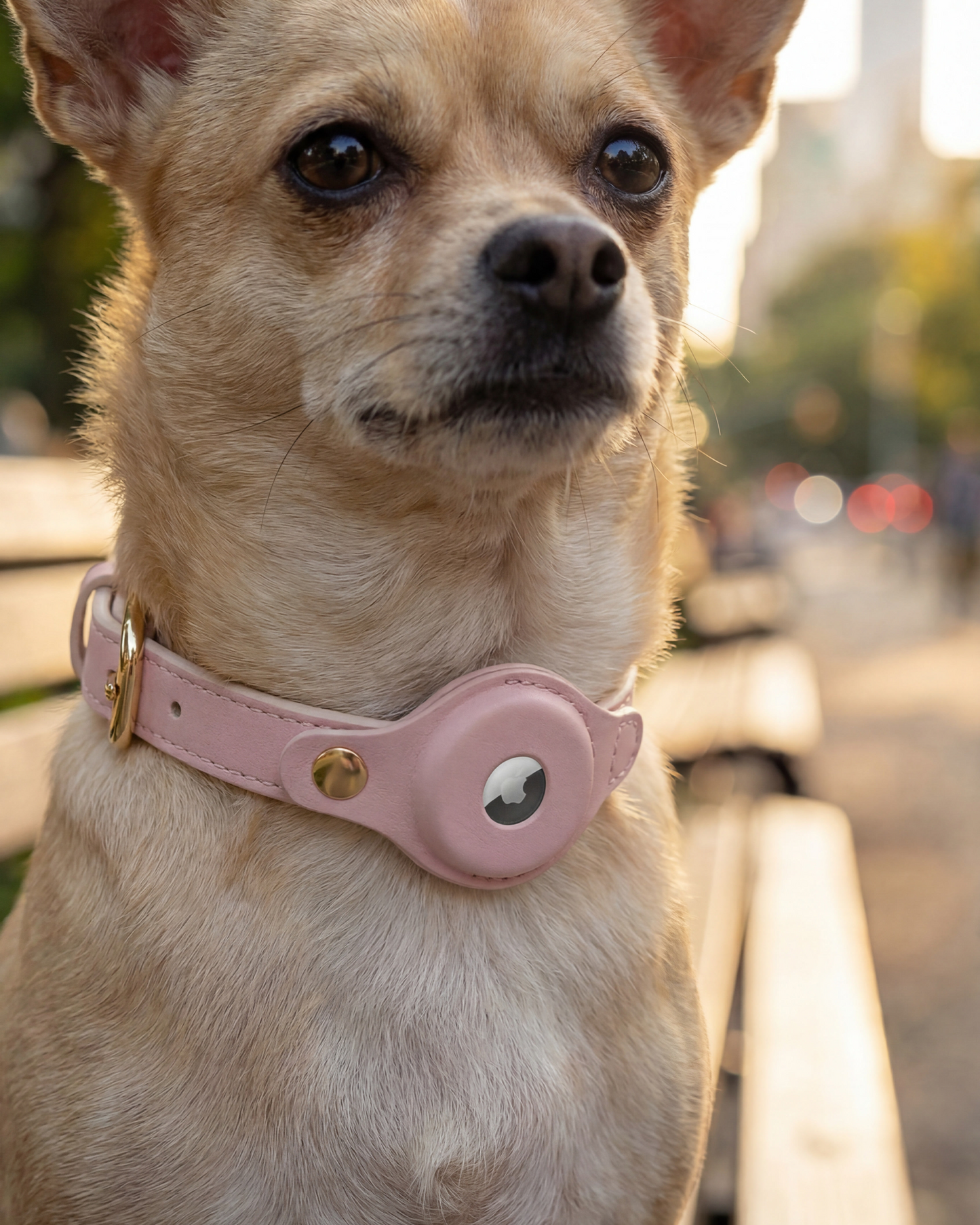 PawMa Beverly AirTag Dog Collar